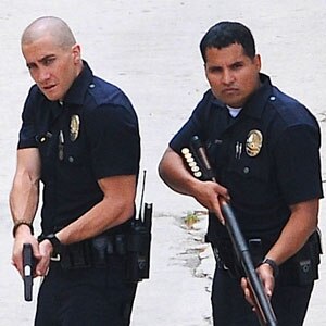 Jake Gyllenhaal, Michael Pe�a, End Of Watch 