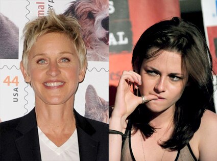 Ellen DeGeneres, Kristen Stewart