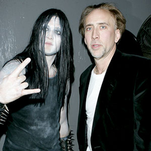 Cage may or may not be a vampire, but his 20-year-old son Weston ...
