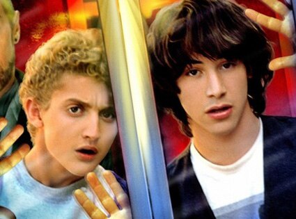 Bill & Ted's Excellent Adventure, Keanu Reeves, Alex Winter