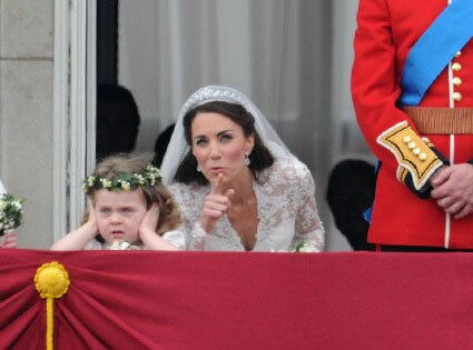 Prince William, Duke of Cambridge, Catherine, Duchess of Cambridge, Lady Louise Windsor, Grace Van Cutsem, Margarita Armstrong-Jones, Tom Pettifer