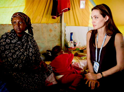 Angelina Jolie UNHCR/J. Tanner
