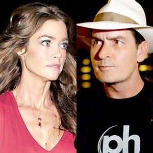 Denise Richards, Charlie Sheen
