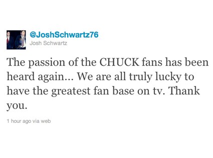 Josh Schwartz, Twitter