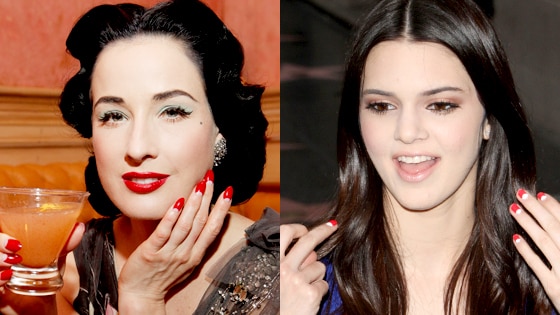 Dita Von Teese, Kendall Kardashian