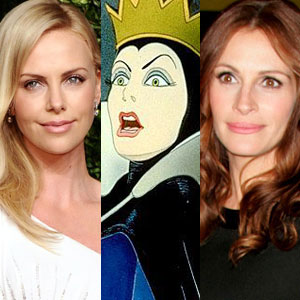 Charlize Theron, Evil Queen, Julia Roberts