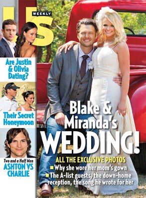 Miranda Lambert, Blake Shelton, US Weekly Cover