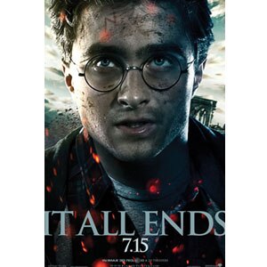 Daniel Radcliffe, Harry Potter, It All Ends Poster