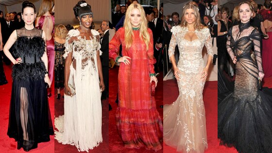Lucy Liu, Naomi Campbell, Mary Kate Olsen, Fergie, Christina Ricci