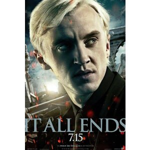 Tom Felton, Harry Potter, It All Ends Poster
