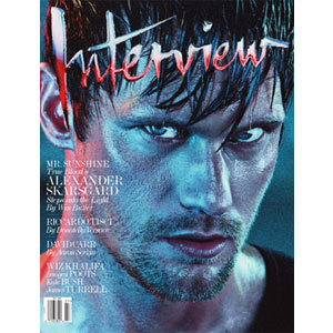 Alexander Skarsgard, Interview Magazine Cover