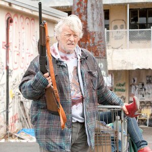 Hobo with a Shotgun, Rutger Hauer 