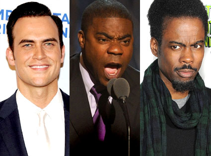 Cheyenne Jackson, Tracy Morgan, Chris Rock