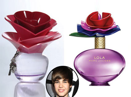 Marc Jacobs Lola Fragrance, Justin Bieber Someday Fragrance 