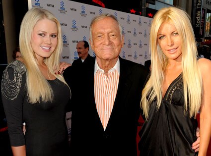 Hef, Crystal, Anna
