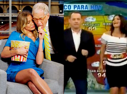 Cameron Diaz, David Letterman, Tom Hanks