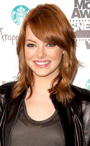 emma stone hair blonde. Emma Stone