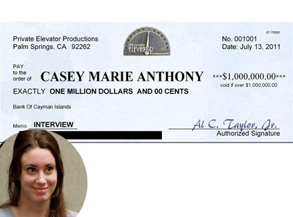 Casey Anthony, Check