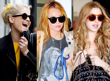 Kelly Osbourne, Miley Cyrus, Whitney Port