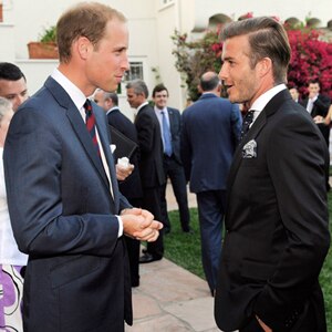 Prince William, David Beckham