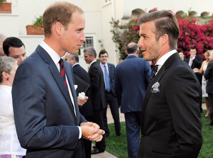 Prince William, David Beckham