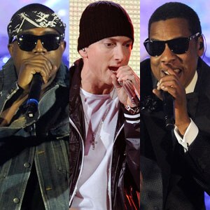 Eminem, Kanye West, Jay Z