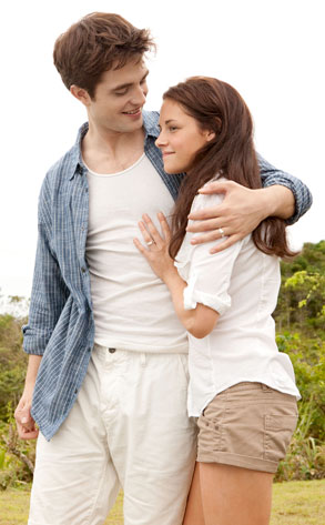 Robert Pattinson, Kristen Stewart, Breaking Dawn Part 1