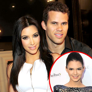 Kim Kardashian, Kris Humphries, Kendall Jenner