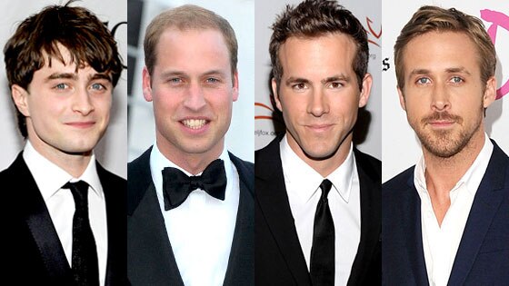 Daniel Radcliffe, Prince William, Ryan Reynolds, Ryan Gosling, Kings of Summer