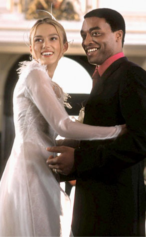 Love Actually, Keira Knightley, Chiwetel Ejiofor Love Actually, Keira Knightley, Chiwetel Ejiofor