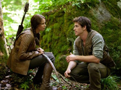 The Hunger Games, Jennifer Lawrence, Liam Hemsworth