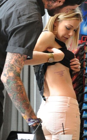 leann rimes tests out a tattoo with eddie cibrian leann rimes tests out a tattoo with eddie cibrian