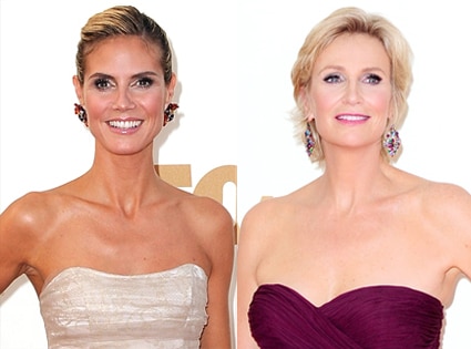 Heidi Klum, Jane Lynch