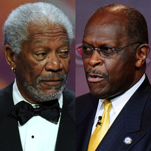 Morgan Freeman, Herman Cain