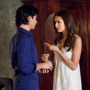 The Vampire Diaries, Nina Dobrev, Ian Somerhalder
