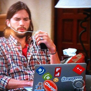 TWO AND A HALF MEN, Ashton Kutcher 