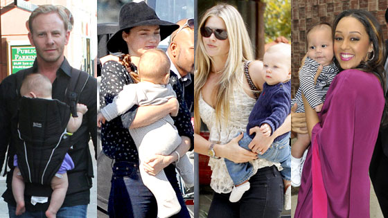 Ian Ziering, Mia Ziering, Miranda Kerr, Flynn Bloom, Ali Larter, Tia Mowry
