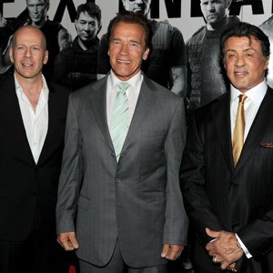 Bruce Willis, Arnold Schwarzenegger, Sylvester Stallone