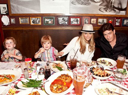 Bob Sheen, Max Sheen, Brooke Mueller, Charlie Sheen