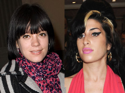On the surface Lily Allen and the late Amy Winehouse had a lot in common 