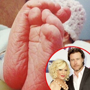 Tori Spelling, Dean McDermott, Baby