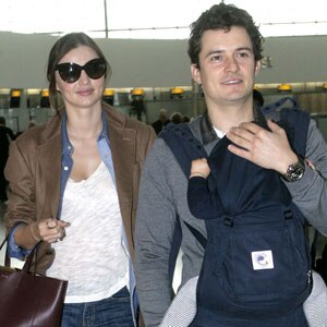 Miranda Kerr, Orlando Bloom, Flynn Bloom