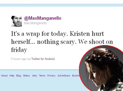 Max Manganello, Kristen Stewart, Twitter