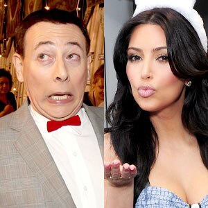 Paul Reubens, Kim Kardashian