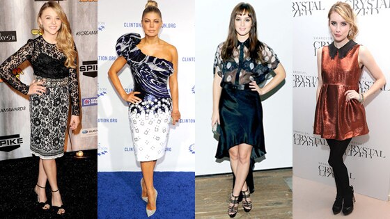 Chloe Moretz, Fergie, Leighton Meester, Emma Roberts