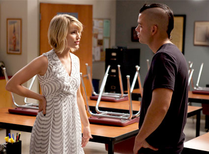GLEE, Dianna Agron, Mark Salling