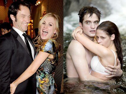 Stephen Moyer, Anna Paquin,  Robert Pattinson, Kristen Stewart