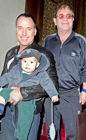 Elton John, David Furnish, Zachary John Furnish