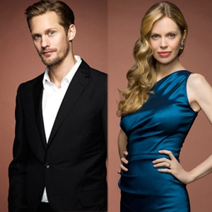 Alexander Skarsgard, Kristin Bauer van Straten, True Blood, Publicity Art