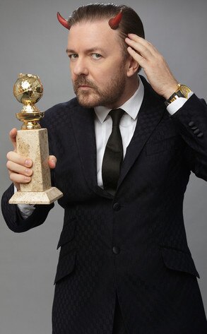 Ricky Gervais, Golden Globes Promo